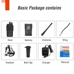 Πακέτο 2 Walkie Talkie Baofeng BF-888S Dual Banda UHF 5W με ακουστικό