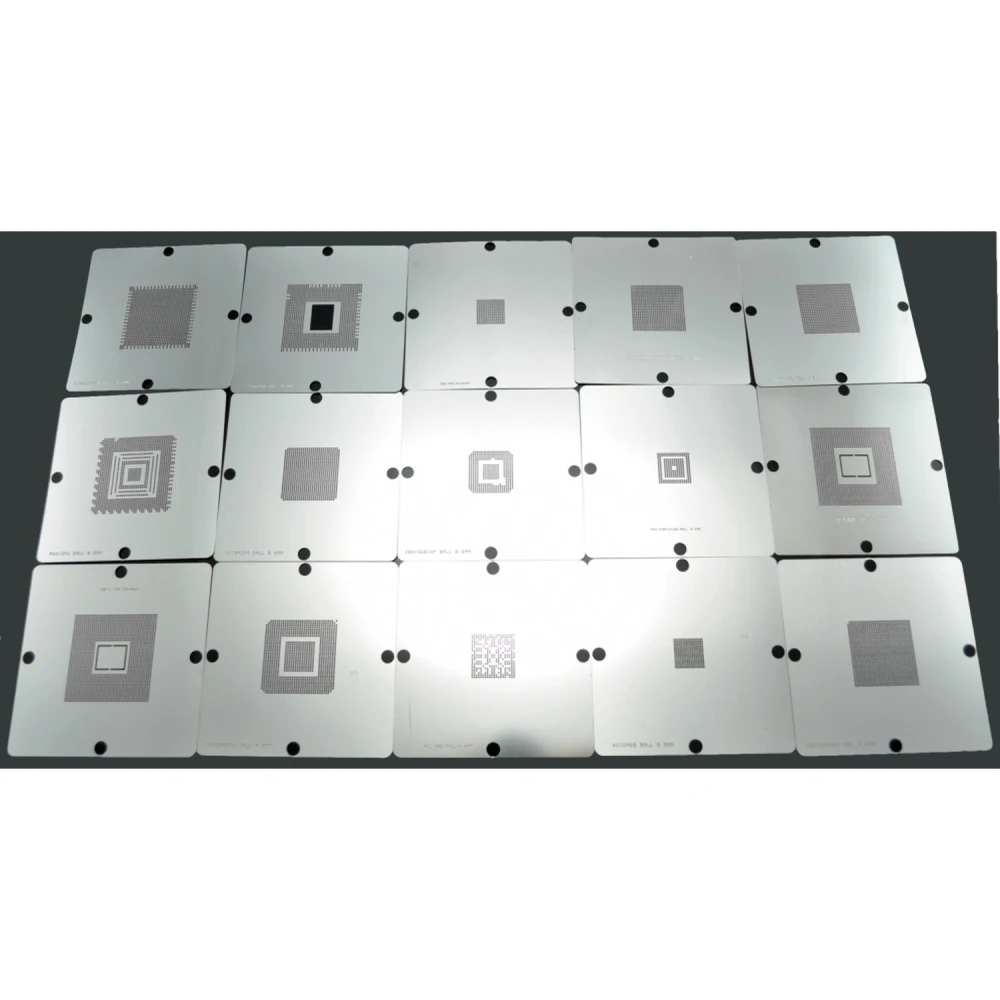 Pack Stencils 90x90 για Κονσόλες MK-15 HT-90 - Templates Επισκευής