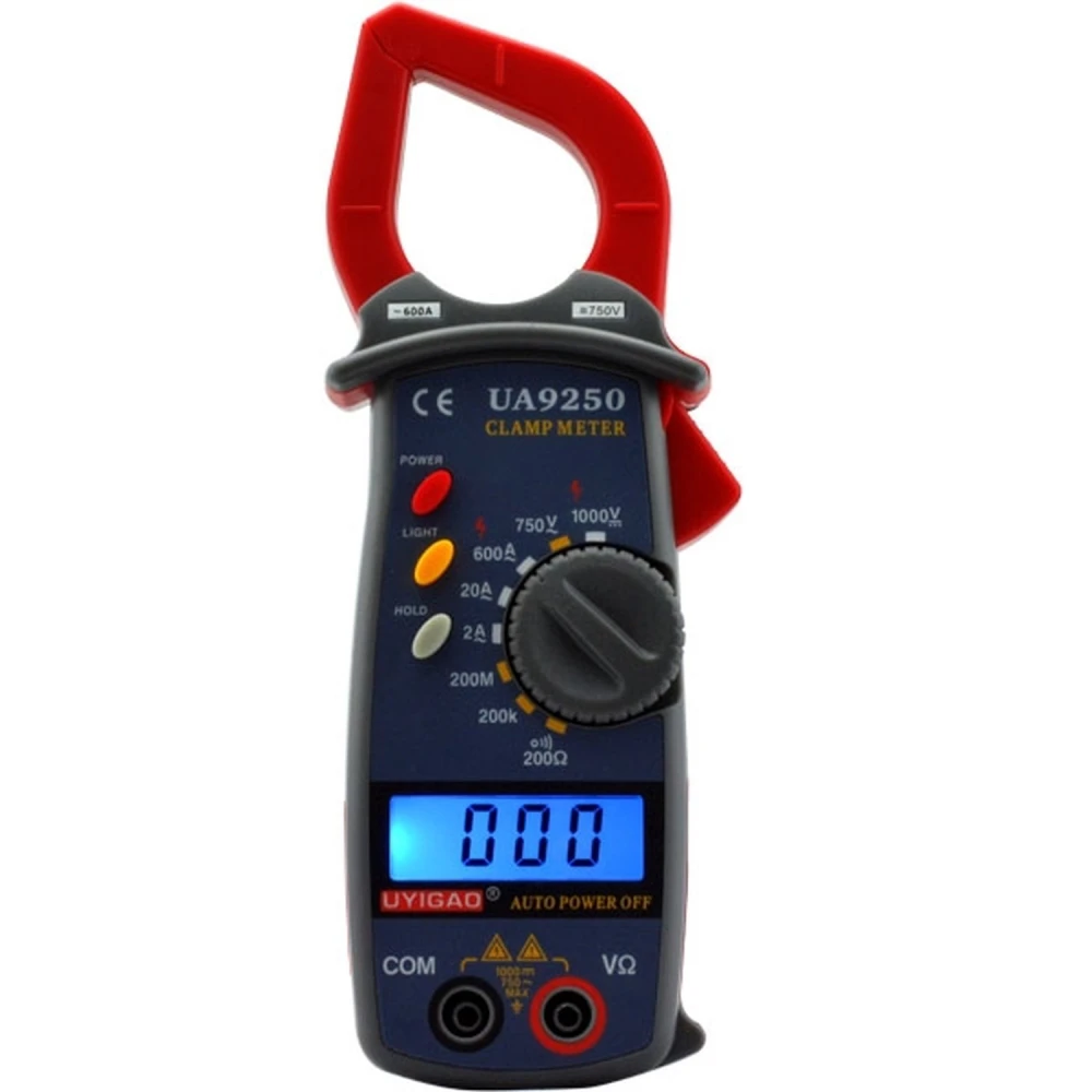 Ψηφιακή αμπεροτσιμπίδα auto range UA9250 με πολύμετρο Uyigao