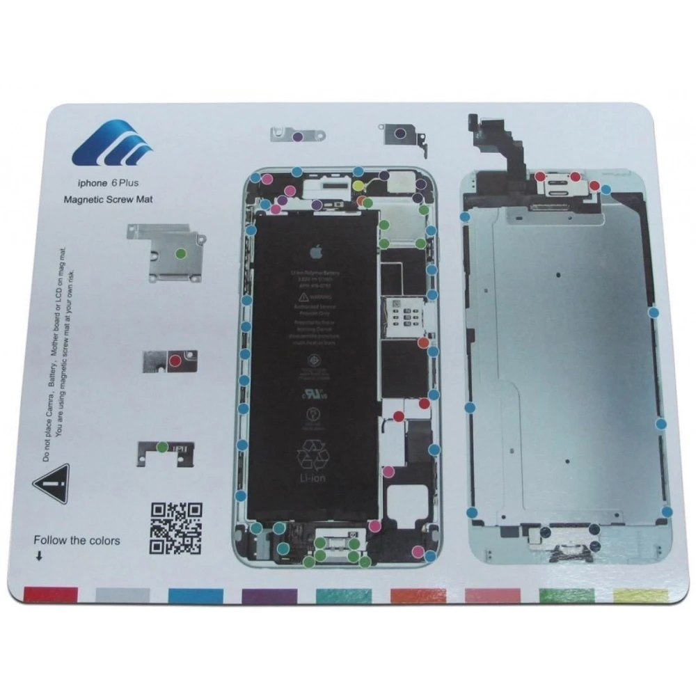 Μαγνητικός πίνακας οργάνωσης βιδών iPhone 6plus της Satkit