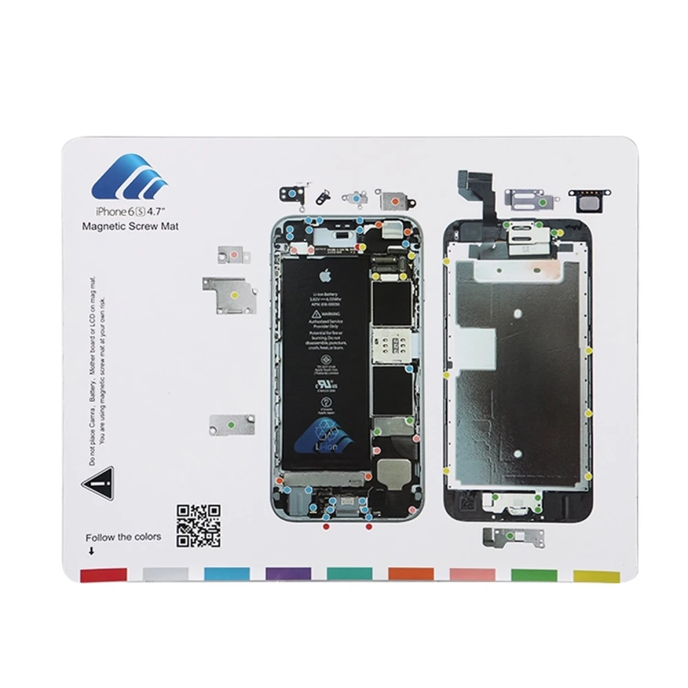 Μαγνητικός πίνακας οργάνωσης βιδών iPhone 6s της satkit