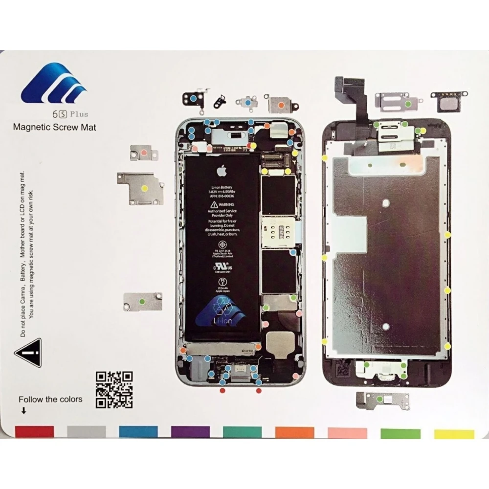 Μαγνητικός πίνακας για βίδες iPhone 6s Plus της satkit