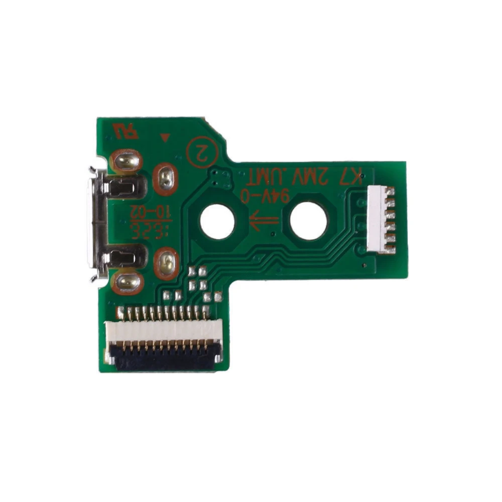 Detalle de la placa flex de carga para mando Dualshock4 PS4 JDS-030