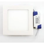 Τετράγωνη LED πλακέτα superslim 12W ψυχρό λευκό 6000K