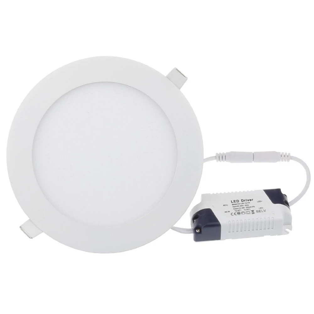 Στρογγυλή LED πλακέτα 24W ψυχρό λευκό SuperSlim 6000K