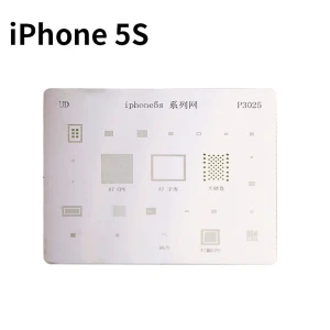 Πλάκα stencil IC iPhone 5S για επαγγελματική επισκευή με template reballing
