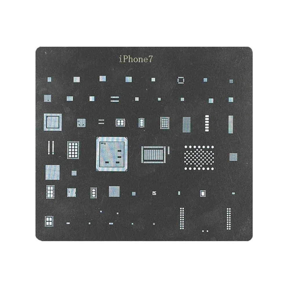 Πλάκα stencil IC iPhone 7 - Template reballing BGA για ακριβή επισκευή