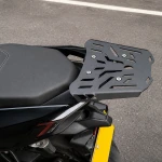 Πίσω Σχάρα Zontes 150X / 125X — Σιδερένια Σχάρα Αποσκευών 4 mm, Μαύρη