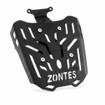 Πίσω Σχάρα Zontes 150X / 125X — Σιδερένια Σχάρα Αποσκευών 4 mm, Μαύρη