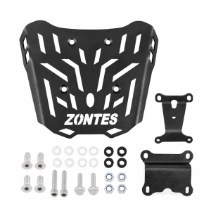 Πίσω Σχάρα Zontes 150X / 125X — Σιδερένια Σχάρα Αποσκευών 4 mm, Μαύρη