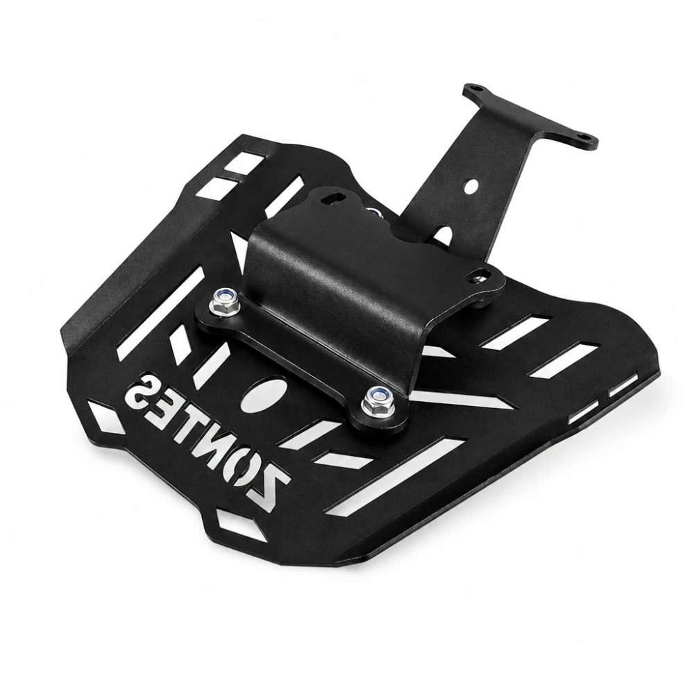 Πίσω Σχάρα Zontes 150X / 125X — Σιδερένια Σχάρα Αποσκευών 4 mm, Μαύρη