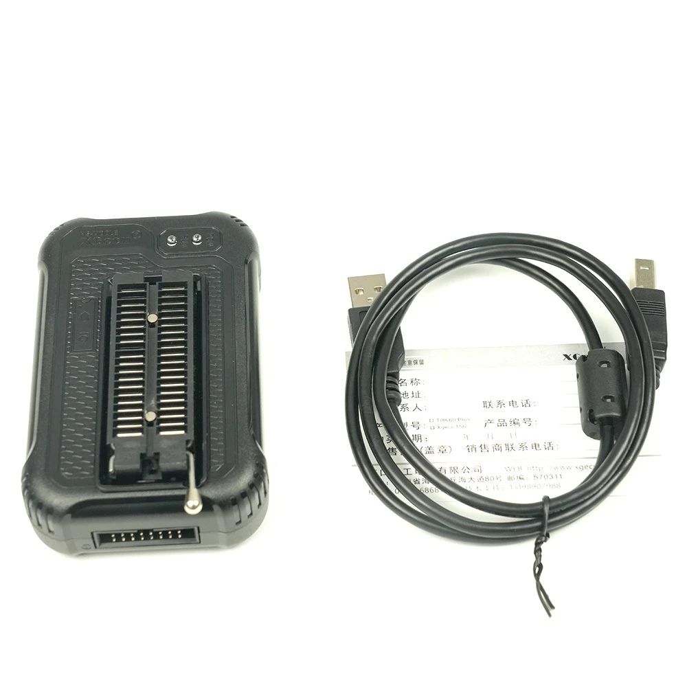 Programador XGecu T48 con adaptadores para integrados