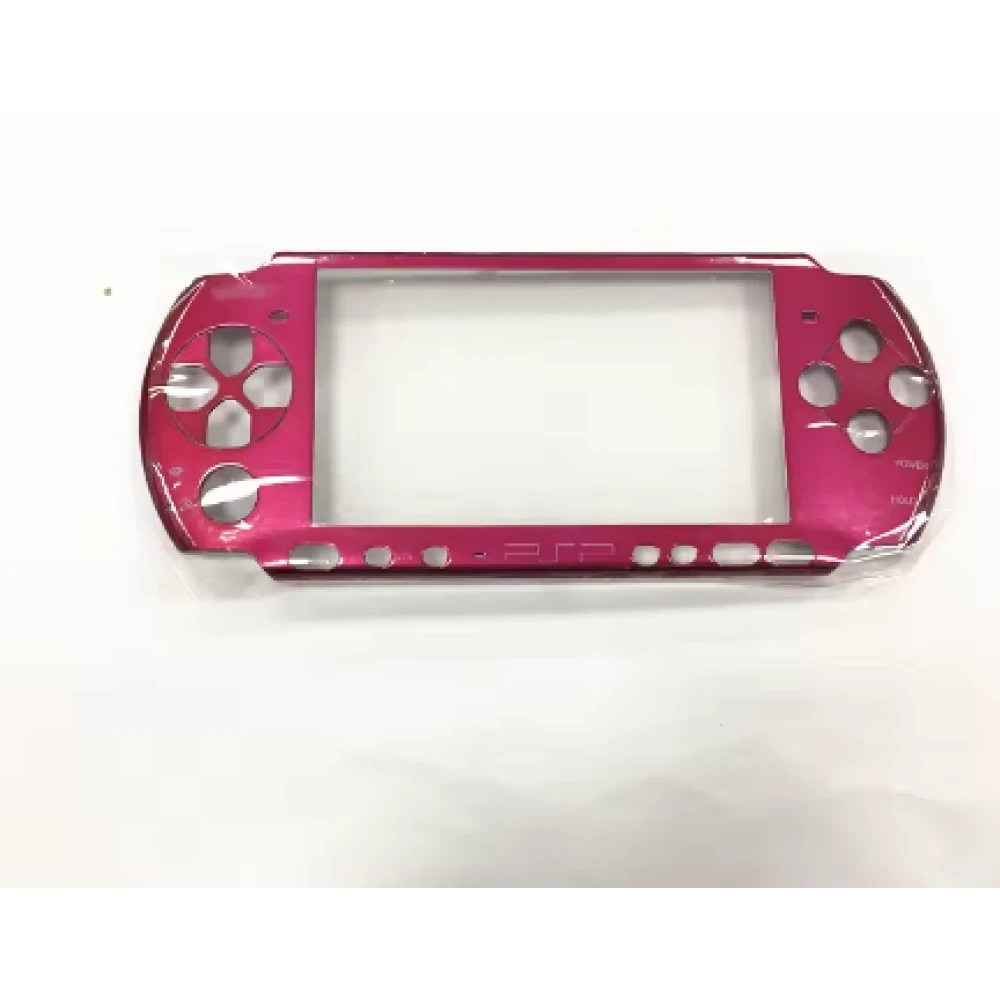 Ροζ αλουμινένια θήκη για PSP3000 - ανθεκτική μεταλλική προστασία