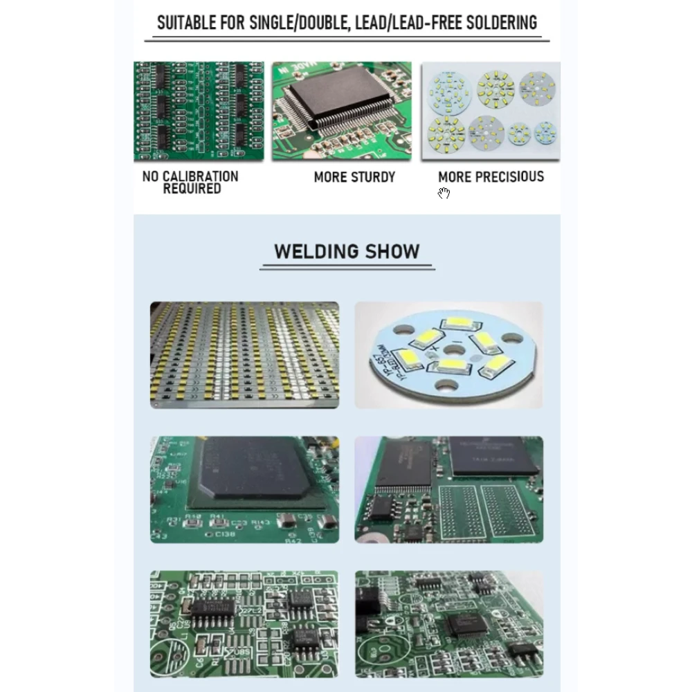 Puhui T-962 V2.0 υπέρυθρος φούρνος reflow για PCB και SMD BGA
