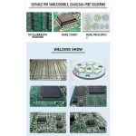 Puhui T-962 V2.0 υπέρυθρος φούρνος reflow για PCB και SMD BGA