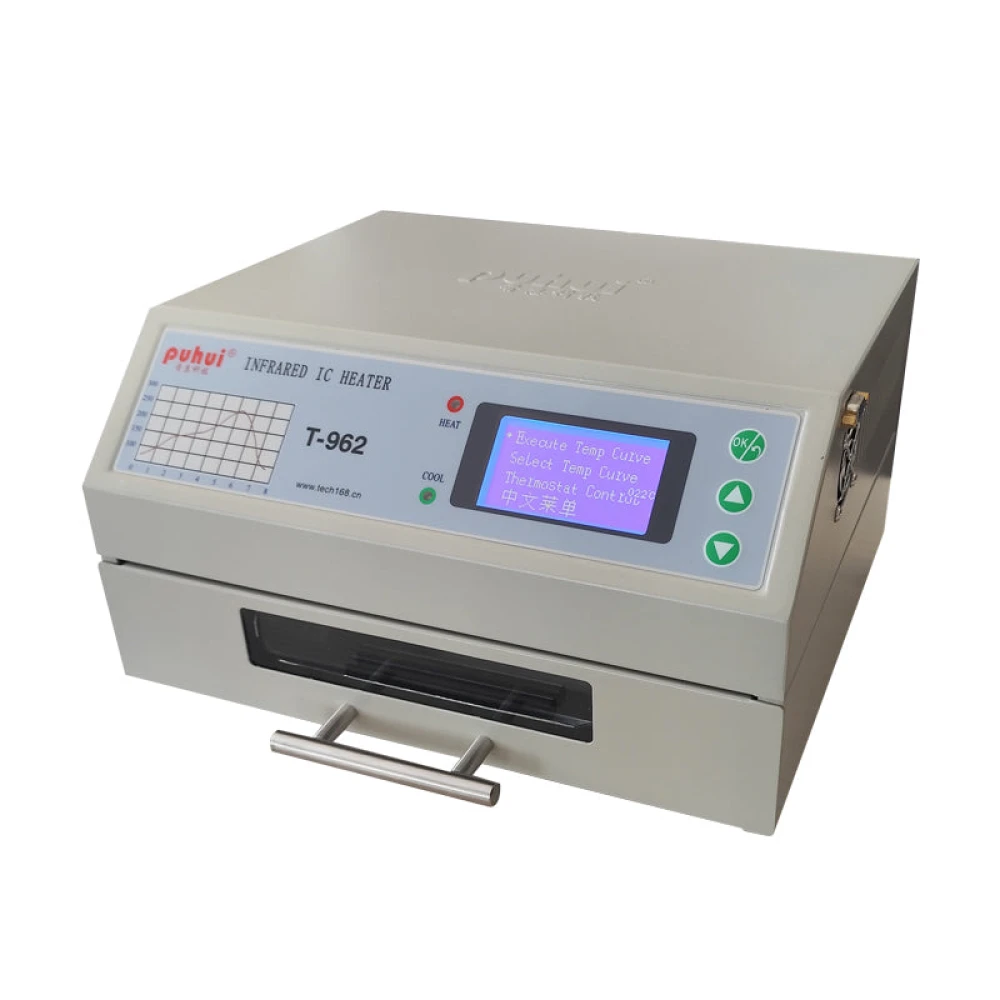Puhui T-962 V2.0 υπέρυθρος φούρνος reflow για PCB και SMD BGA