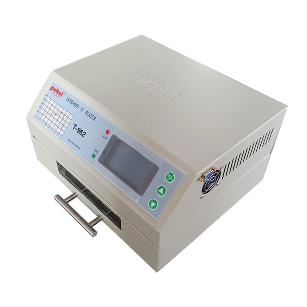 Puhui T-962 V2.0 υπέρυθρος φούρνος reflow για PCB και SMD BGA