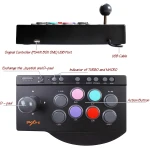 PXN 0082 Arcade Stick για PS3 - Πολυπλατφορμικό Arcade Joystick