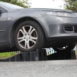 Πλαστική ράμπα αυτοκινήτου 2 τόνων x 2 τεμ. για 4x4 και άλλα οχήματα