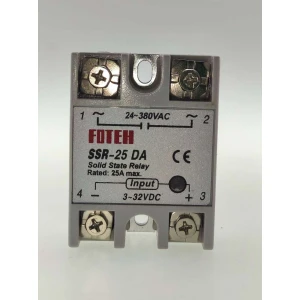 Ρελέ στερεάς κατάστασης Fotek SSR-25 25A για αποδοτικό έλεγχο
