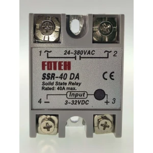 Ρελέ στερεάς κατάστασης Fotek SSR-40 40A για ακριβή έλεγχο φορτίων