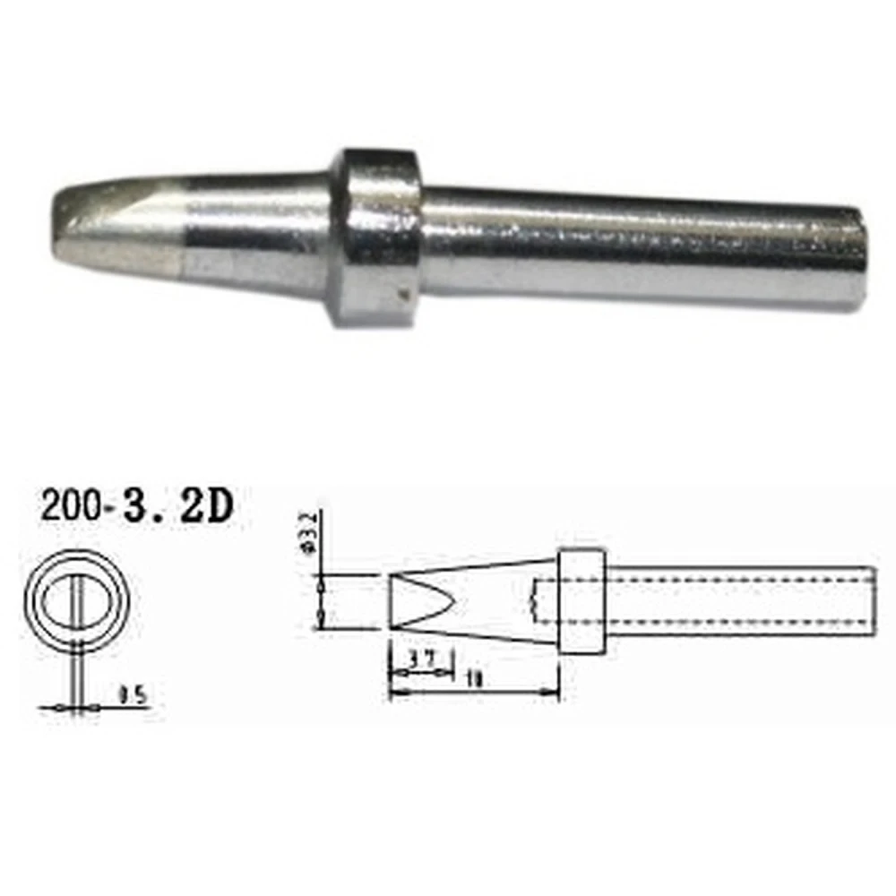 Ανταλλακτική μύτη κολλητηριού Mlink S4 MOD 200-3,2D για σταθμούς κόλλησης