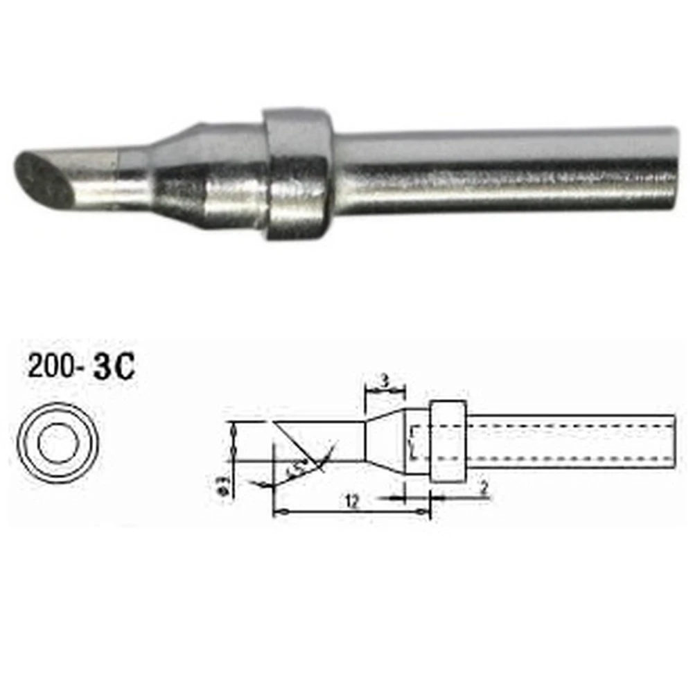 Ανταλλακτική μύτη κολλητηριού Mlink S4 MOD 200-3C για σταθμούς κόλλησης