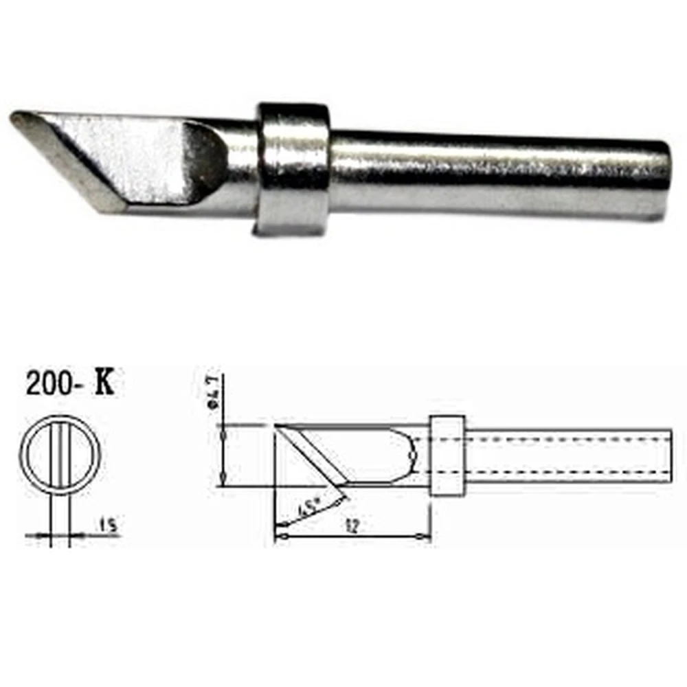 Ανταλλακτική μύτη κολλητηριού Mlink S4 MOD 200-K για σταθμούς κόλλησης
