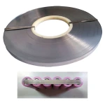 Ρολό ταινία χάλυβα 0,1mmx5mm 1kg για συγκόλληση μπαταριών 18650