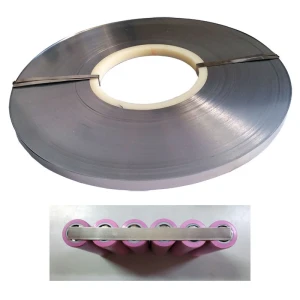 UDIRC Ρολό ταινία χάλυβα 0,1mmx5mm 1kg για συγκόλληση μπαταριών 18650