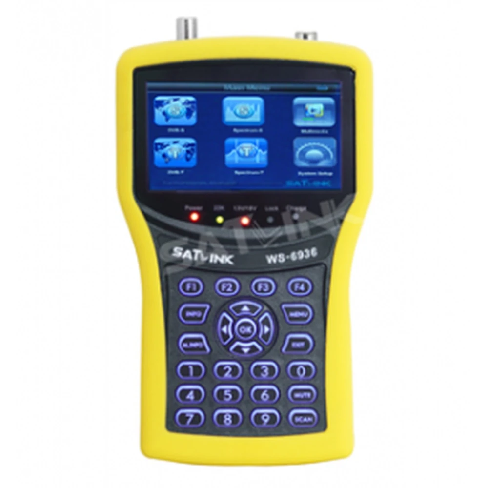 Satlink WS-6936 Μετρητής Δορυφορικού Σήματος και DTT 4,5 με Αναλυτή Φάσματος