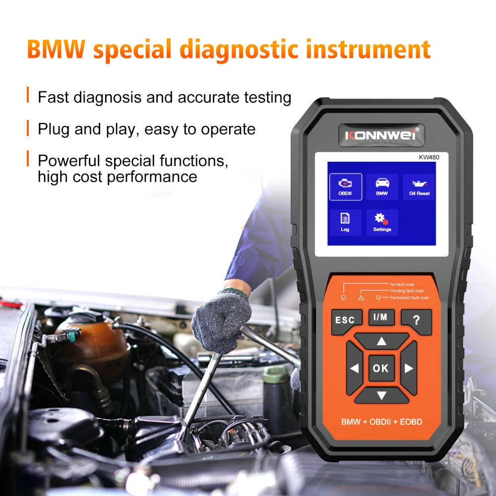 Διαγνωστικό scanner BMW Konnwei KW480 για BMW