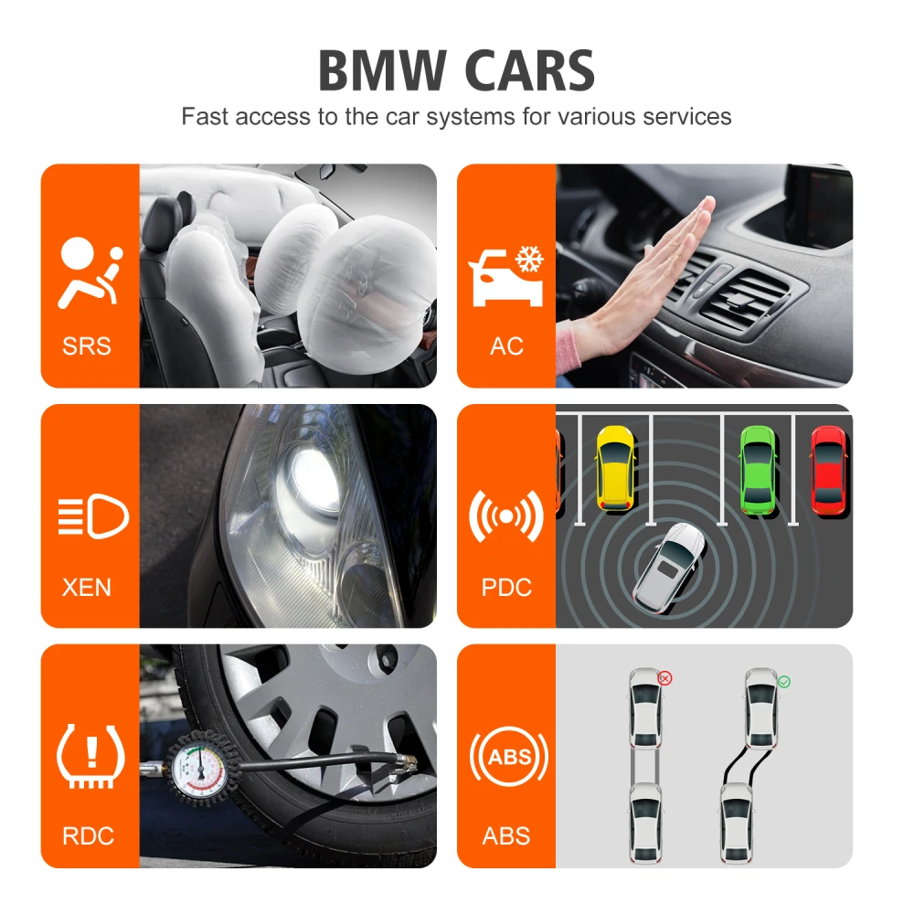 Διαγνωστικό scanner BMW Konnwei KW480 για BMW