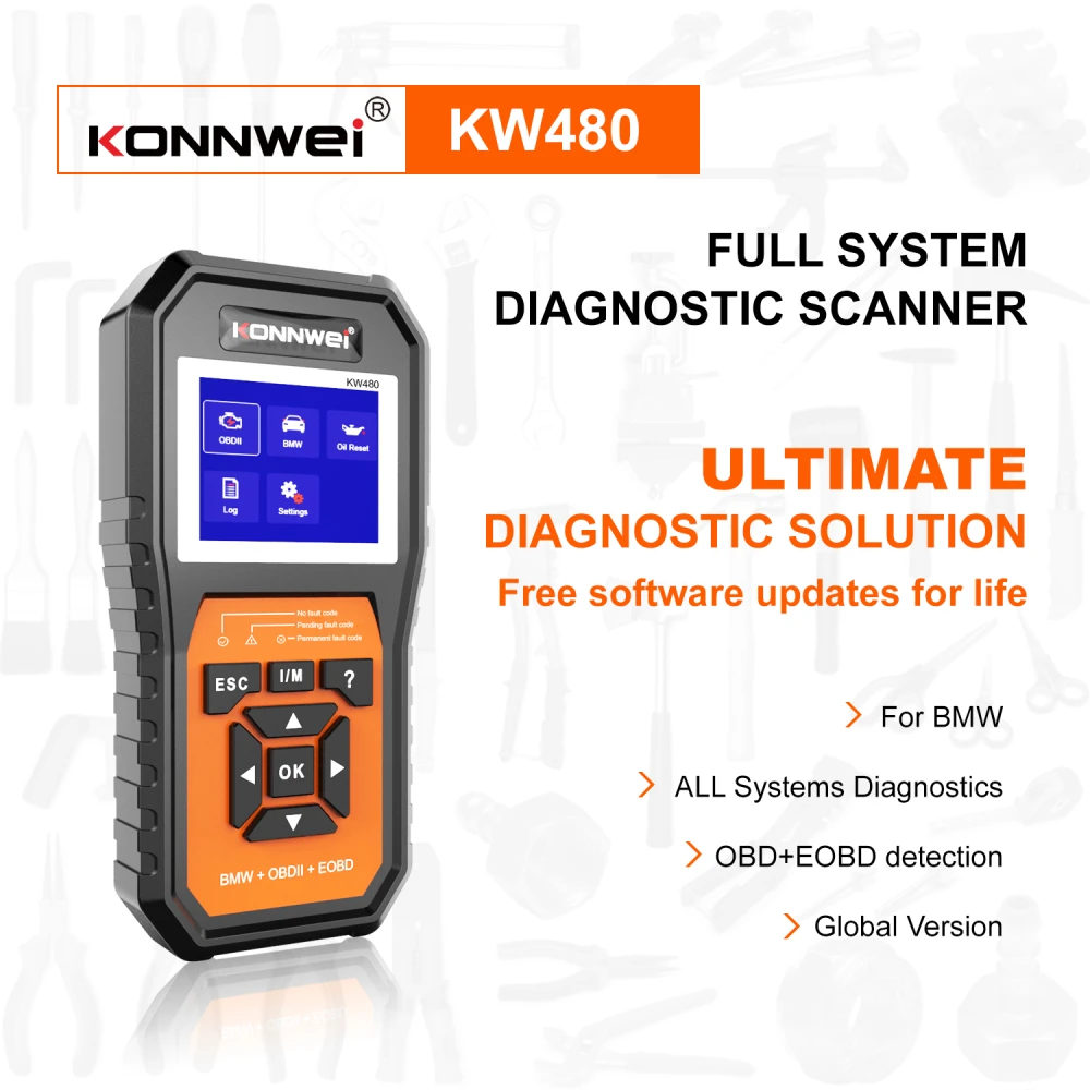 Διαγνωστικό scanner BMW Konnwei KW480 για BMW