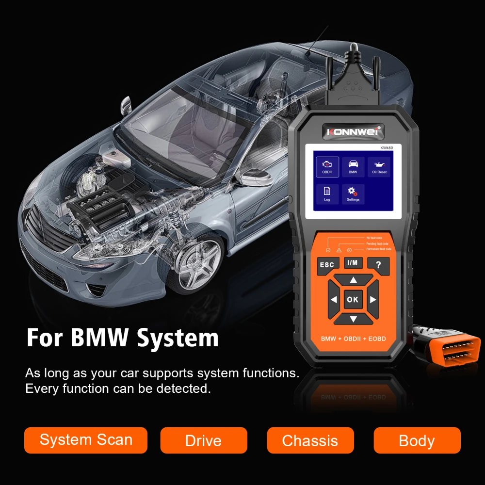 Διαγνωστικό scanner BMW Konnwei KW480 για BMW