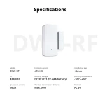 Ασύρματος αισθητήρας πόρτας παραθύρου SONOFF DW2 RF για οικιακό συναγερμό