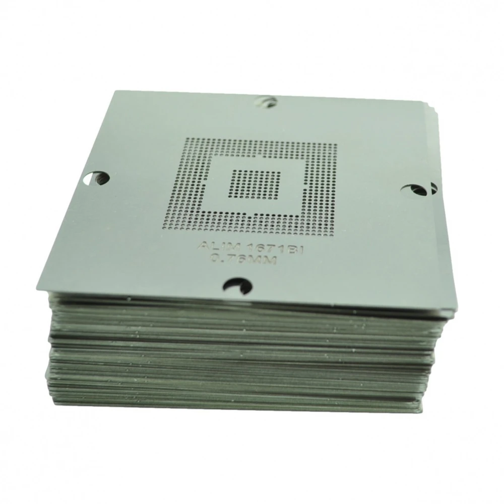 Σετ 6 Stencils Universal 90mmx90mm Mk-15/Ht90 με 100 Stencils για Συγκόλληση