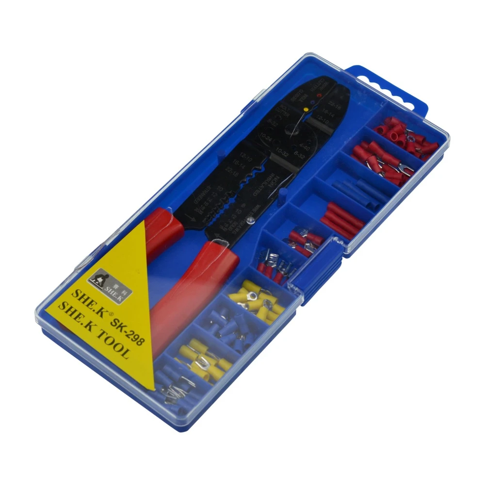 Σετ πένσες πρεσαρίσματος TSX TOOL με kit Faston και ακροδέκτες