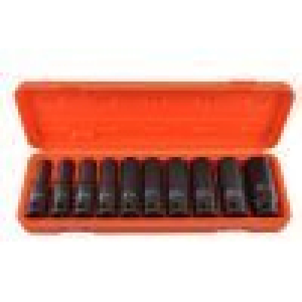 Σετ 10 μακριών καρυδιών κρούσης 1/2 10-24mm TSX TOOL για συνεργείο