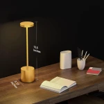 Set de lámparas LED recargables ideales para cenas al aire libre y lectura