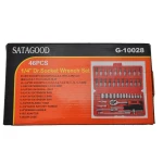 Σετ καρυδάκια εξάγωνα 1/4 46 τεμ. TSX TOOL για αυτοκίνητο και DIY
