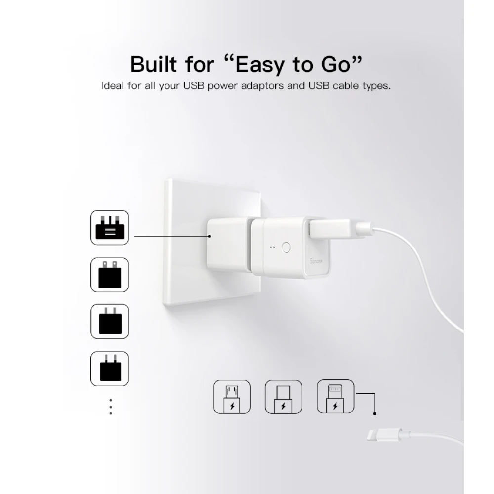 SONOFF Micro έξυπνος USB WiFi αντάπτορας για απομακρυσμένο έλεγχο