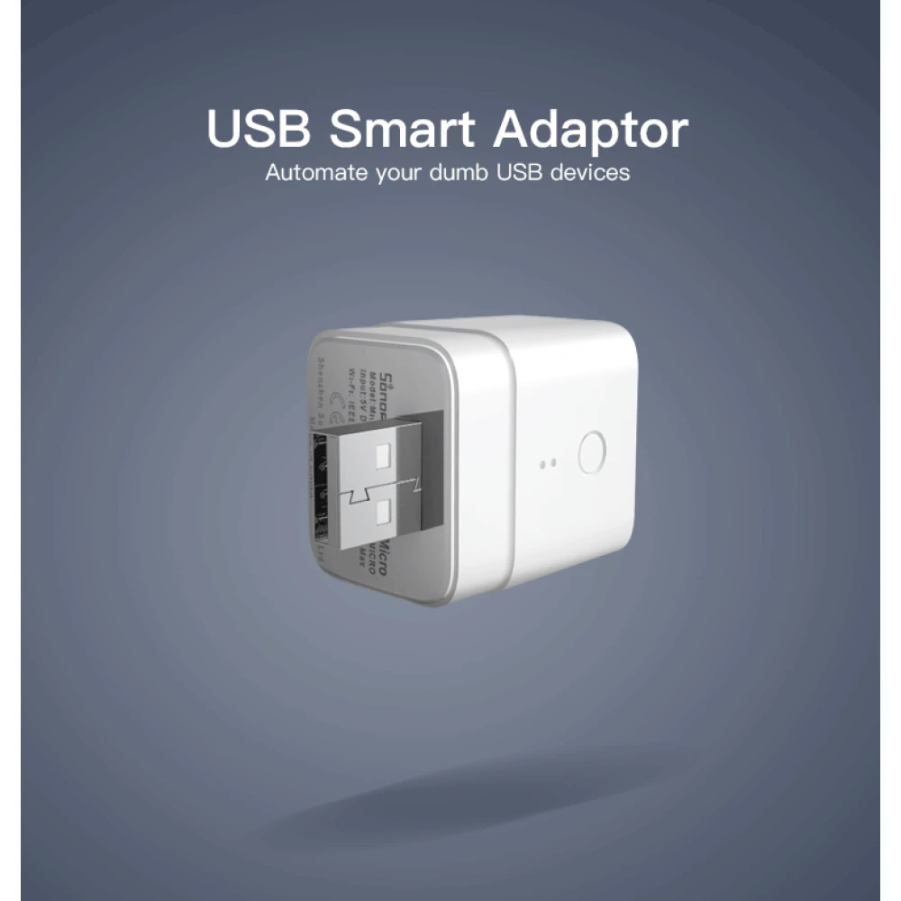 SONOFF Micro έξυπνος USB WiFi αντάπτορας για απομακρυσμένο έλεγχο