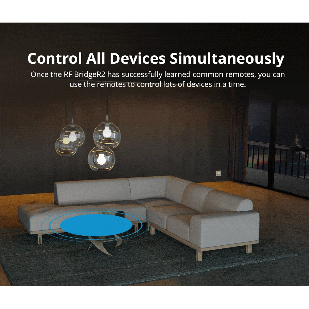 Sonoff RF Bridge R2 433MHz WiFi - Γέφυρα RF και WiFi