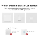SONOFF ZBMINI ZigBee Έξυπνος Μίνι Διακόπτης για Έλεγχο Φωτισμού 2 Δρόμων
