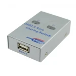 Διακόπτης 2 θυρών για κοινή χρήση συσκευής USB μεταξύ 2 PC