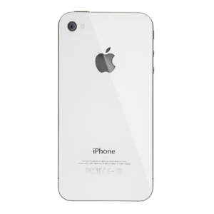Πίσω γυάλινο κάλυμμα iPhone 4S λευκό - Satkit