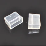 Διαφανές τερματικό καπάκι PVC για LED ταινία 220V AC 14mm