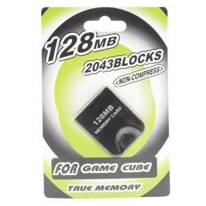 Κάρτα μνήμης 128 MB για Nintendo GameCube - Αποθήκευση παιχνιδιών