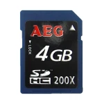 Κάρτα SDHC 4GB Κλάση 10 Υψηλής Ταχύτητας για αποδοτική αποθήκευση